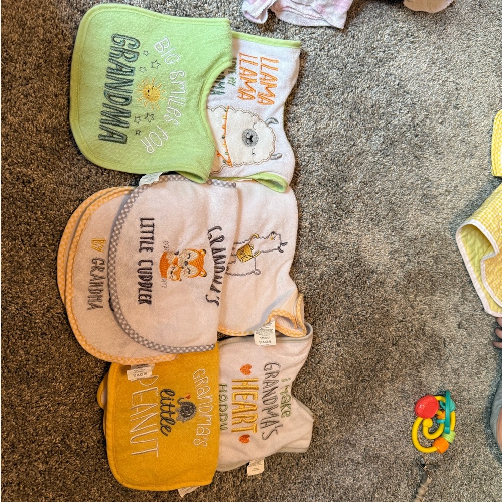 Colorful Baby Bib Set -